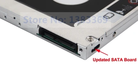 NIGUDEYANG SATA 2nd жесткий диск HDD SSD IDE/SATA лоток для клюшек для lenovo Flex2 1"+ IdeaPad G70-80 Z70-80 E50-70