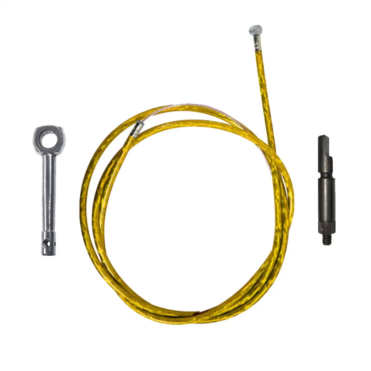 150cm Green Throttle Clutch Cable Line Fit 49cc 60cc 66cc 80cc Motorized Bike
