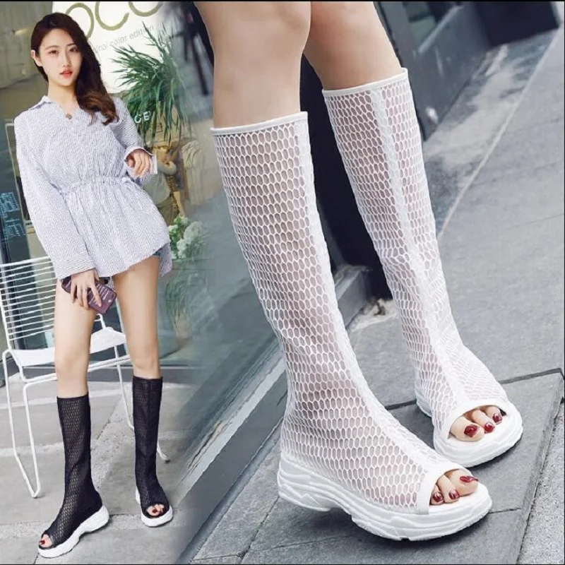 knee high summer boots