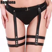 Кожаные ремни для чулок, сексуальные подвязки, Фетиш подвязки для женщин, жгут для ног, БДСМ, бондаж, чулки, Женский эротический пояс для талии