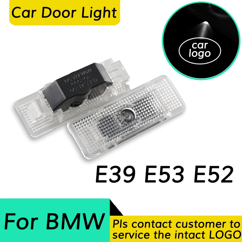 

2X Led Car Door Light For BMW E39 e52 e53 X5 Z8 M Performance Logo Welcome Laser Projector Light Accessories Decorative Lamp