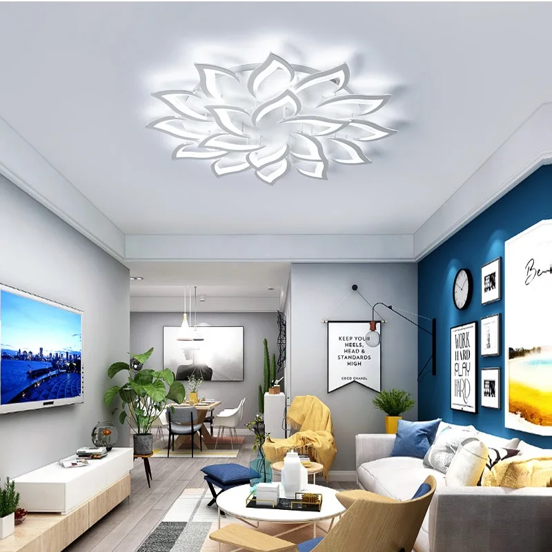 

Surface Mounted Modern LED Chandelier Lighting Living Room Bedroom Chandelier lights LED Home Lighting Fixtures AC110V/220V