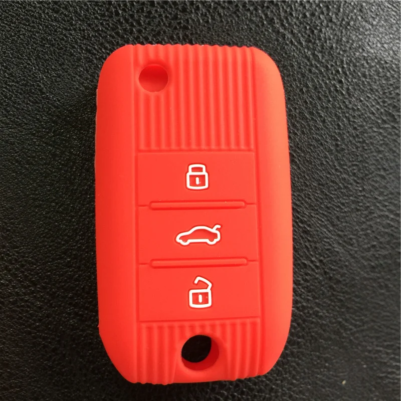 4 цвета силиконовый резиновый чехол для ключа автомобиля для Roewe RX5 год для MG ZS 3 чехол для ключей с кнопками крышка