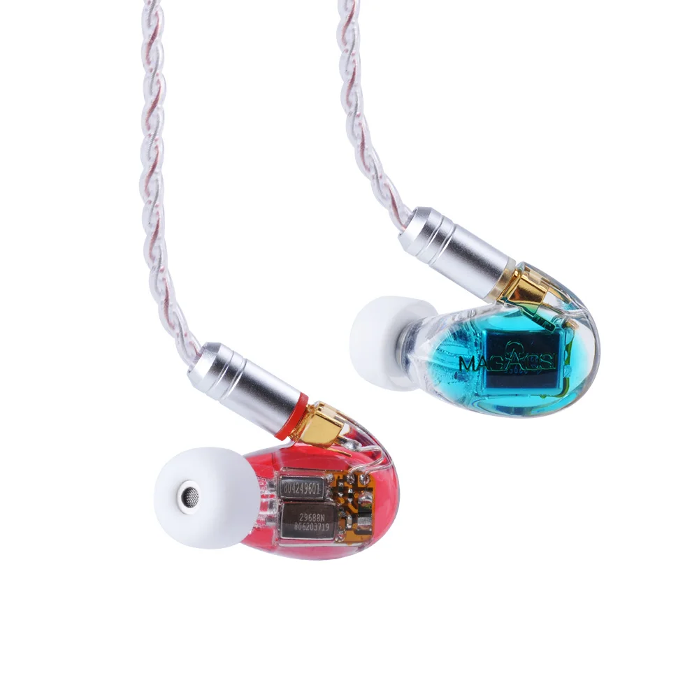 AK Magaosi K3 BA 3 сбалансированные арматурные гибридные Наушники Hi Fi с кабелем MMCX