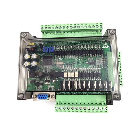 Without 485 l clock ПЛК промышленная плата управления высокая скорость FX1N FX2N FX3U-24MT ПЛК контроллер программируемый - Цвет: Without 485 l clock