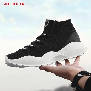 

Mens Casual Shoes Fashion Brand Soft Sock Sneakers Mocassim Masculino Zapatillas De Deporte Adult Leisure Breathable Footwear