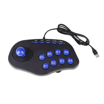 

For Arcade PC Game USB Double Vibration Handheld Joystick For Windows Vista
