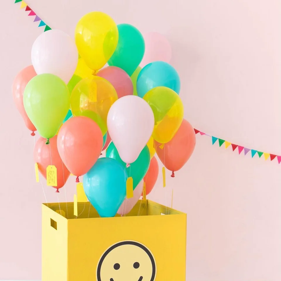 10 шт Разноцветные дюймовые латексные воздушные шары DIY надувные для дня рождения