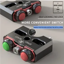 Spirit beast мотоцикл выключатель света в сборе аксессуары mtotrbike фара для руля велосипеда управление ВКЛ-ВЫКЛ мотокросса
