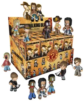 

1pcs New Original Funko Mystery Minis: Walking Dead Series 2 Mystery Doll Vinyl Action Figure Collectible Model Toy in Blind box