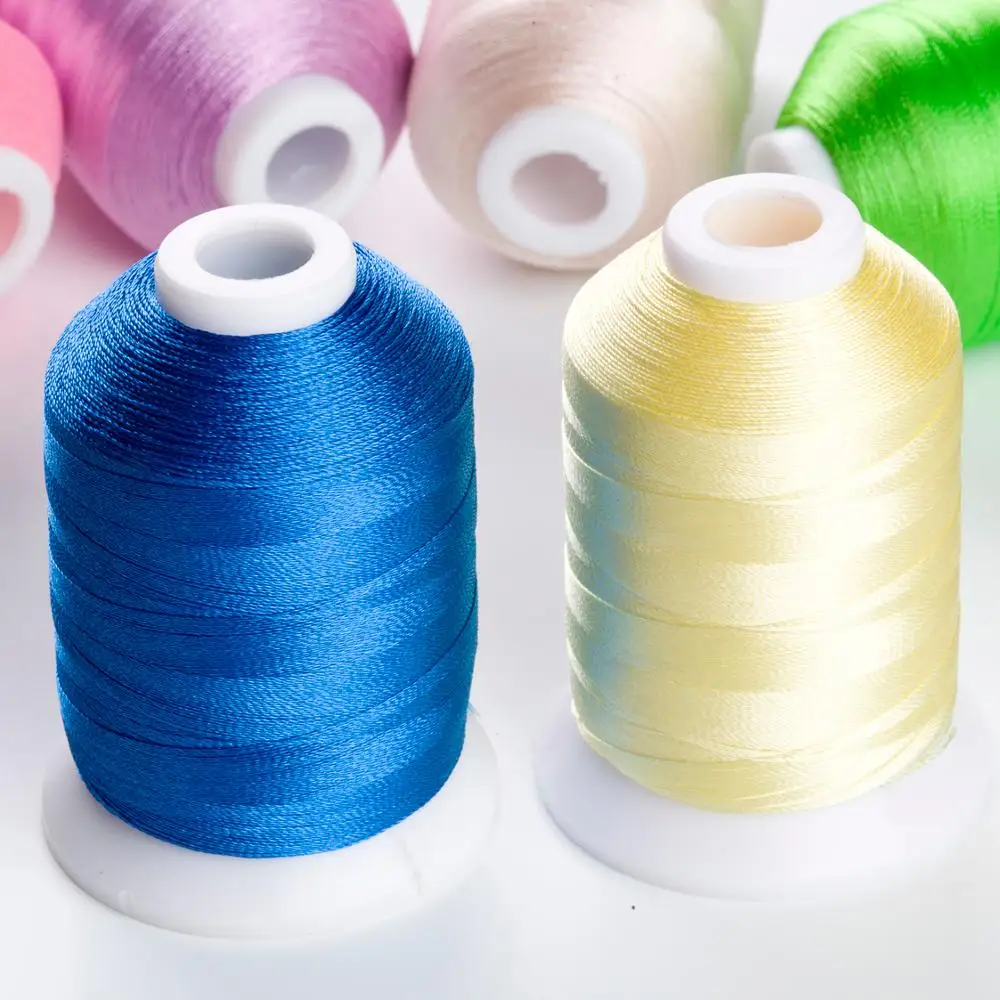 Набор ниток для вышивки из полиэстера Simthread 30 Brother Colors набор Janome Bernina Babylock Зингер