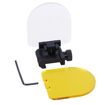 

Protector Airsoft Red Dot Sight Scope Riflescop Transparent Bulletproof Lens Protector