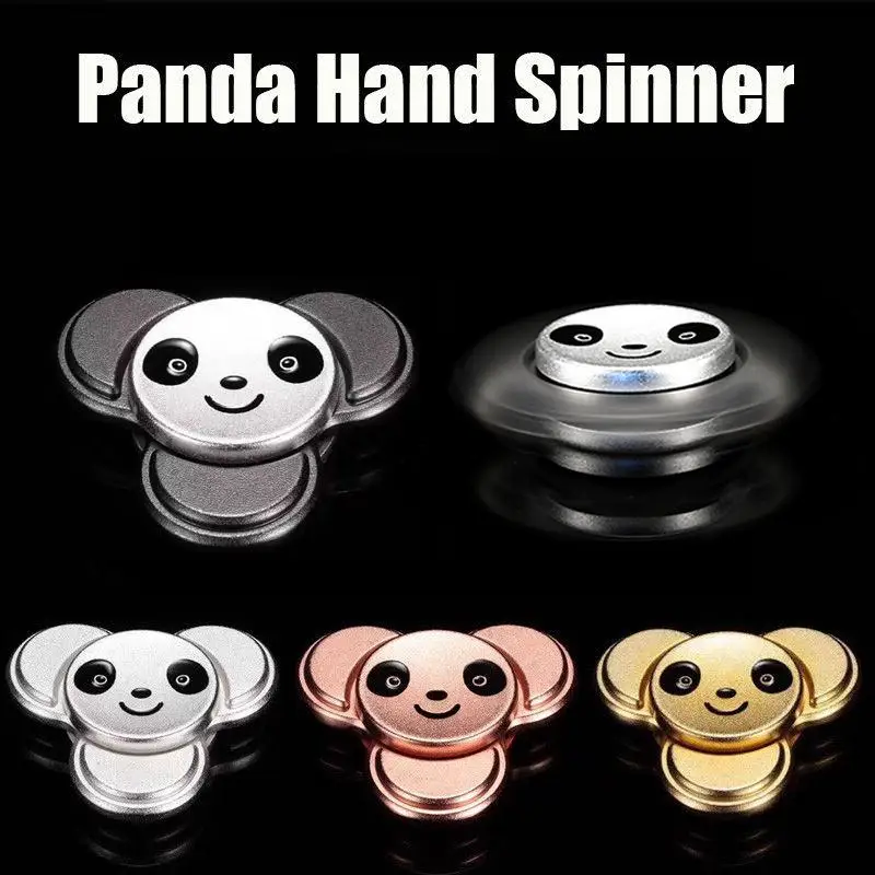 

New Panda Cute Fidget Spinner Metal Hand Spinner Finger Stress Spinner Fidget Toys Random Color
