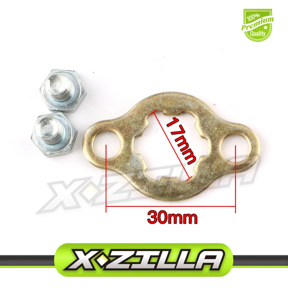 Motorcycle Engine front Chain sprocket lock 17mm Locking plate fitting