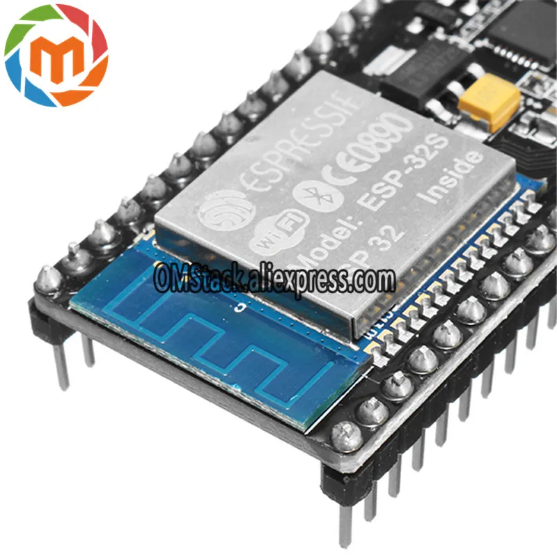 Elecrow-NodeMCU-32S-Lua-WiFi-ForESP32S-Development-Board-WiFi-Bluetooth-Ultra-Low-Power-Consumption-Dual-Cores (4)