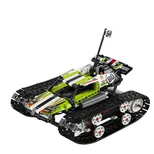 Новинка, 20033, 397 шт., серия Technic, пульт дистанционного управления, гусеничный транспорт, строительные блоки, кирпичи, развивающие игрушки с 4206
