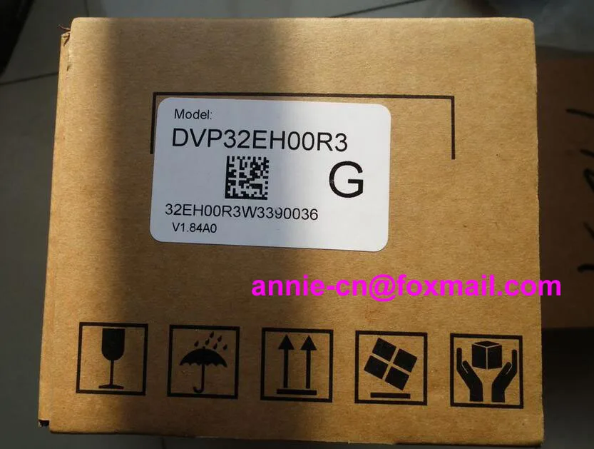 100% New and original DVP32EH00R3 Delta PLC 32points host,16DI/16DO(relay) dvp32es00t2 delta plc 100 240vac 16di 16do transistor output new original