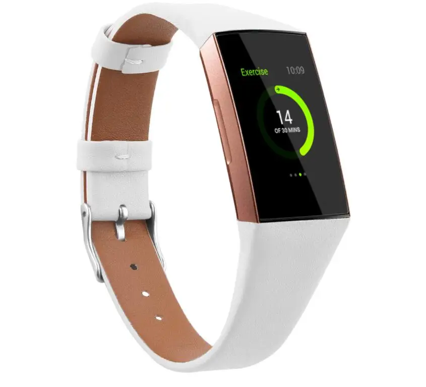 20 шт., ремешок из натуральной кожи для Fitbit Charge, 3 сменные ремешки, ремешок для часов, браслет для Fitbit Charge 3, Смарт-часы