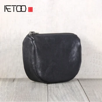 

AETOO Cowhide Storage Wallet Leather Money wallet