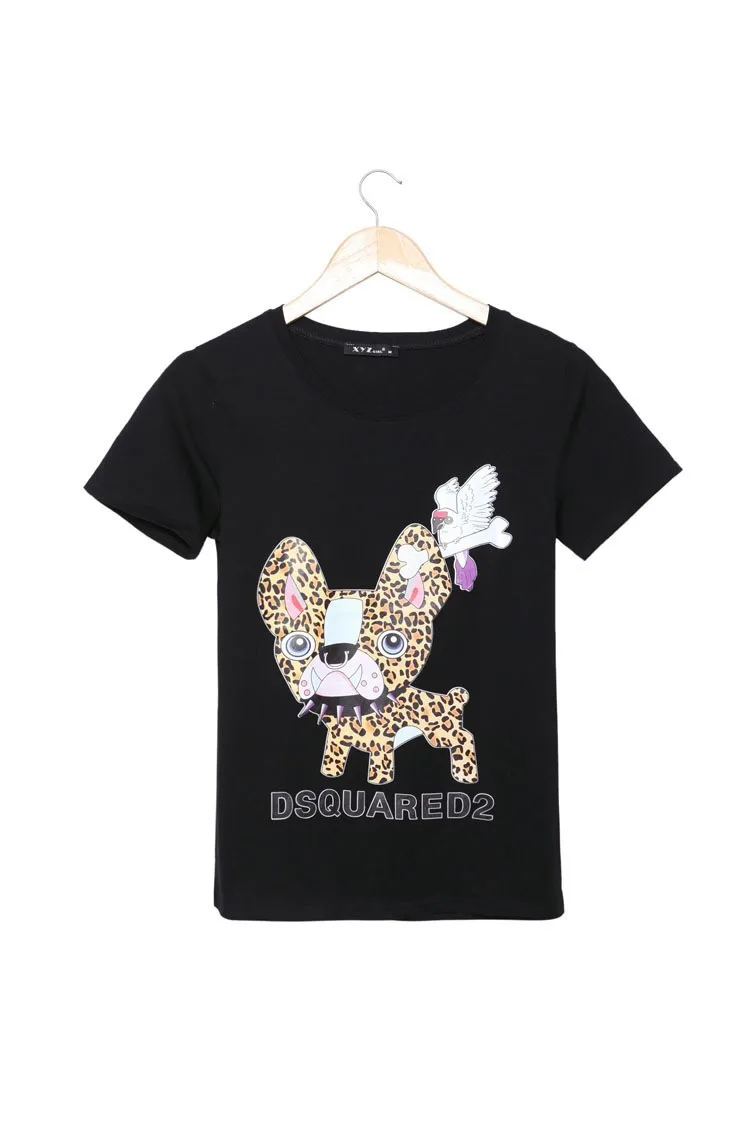 tee shirt dsquared2 chien