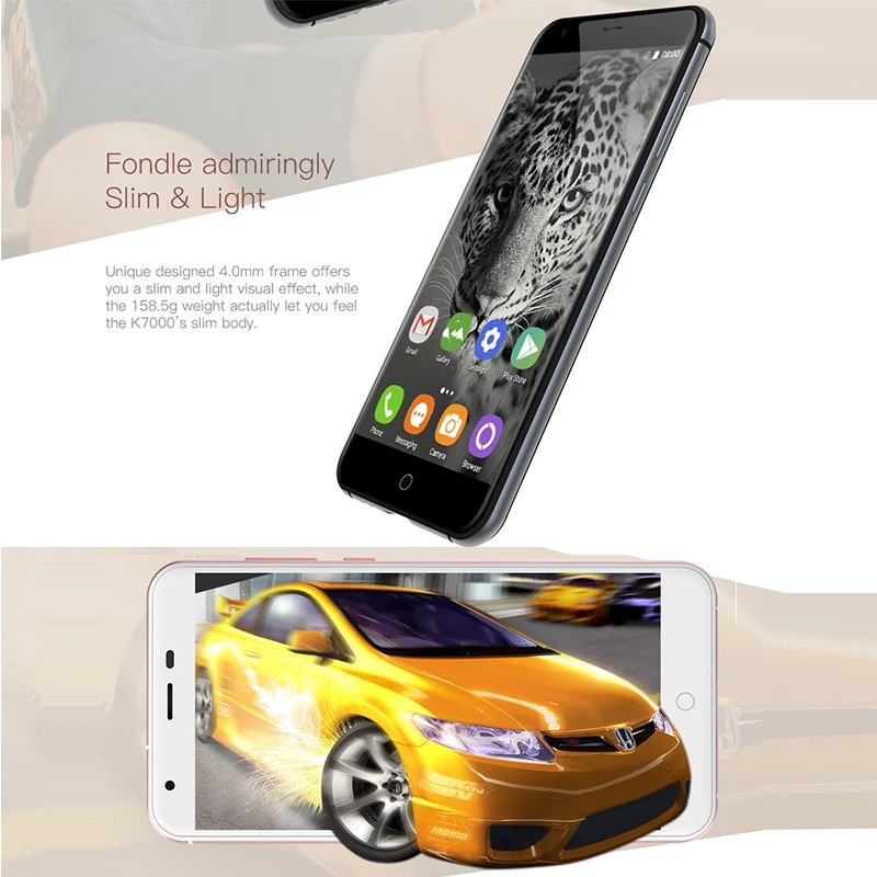 Oukitel K7000 MTK6737 4 ядра Android 6,0 мобильный телефон сотовый телефон 2G Оперативная память 16G ROM3G разблокировать смартфон оригинальный 5-дюймовый смар...
