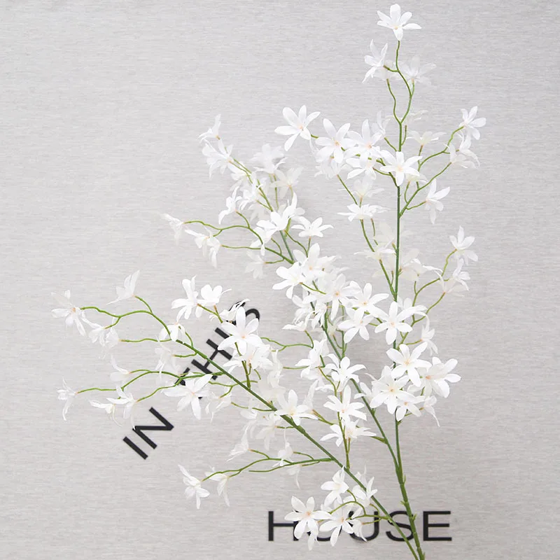 

10pcs 120CM Artificial Orchid Silk Flower For DIY Wedding Decoration Scene Layout Flower Staging Hanging Garland Wedding Wall Ar