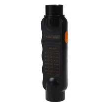 Vehicle Trailer 7 Pin LED Light Cable Circuit Towing Plug Socket Tester Black 12V