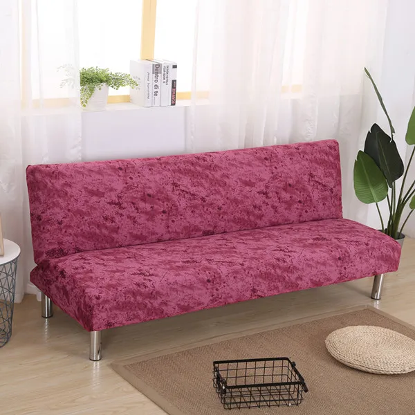 Гибкий эластичный чехол для дивана, плотный чехол для дивана, большая эластичность, чехол для дивана, диван-полотенце, чехол без подлокотника, раскладной диван-кровать - Цвет: 16