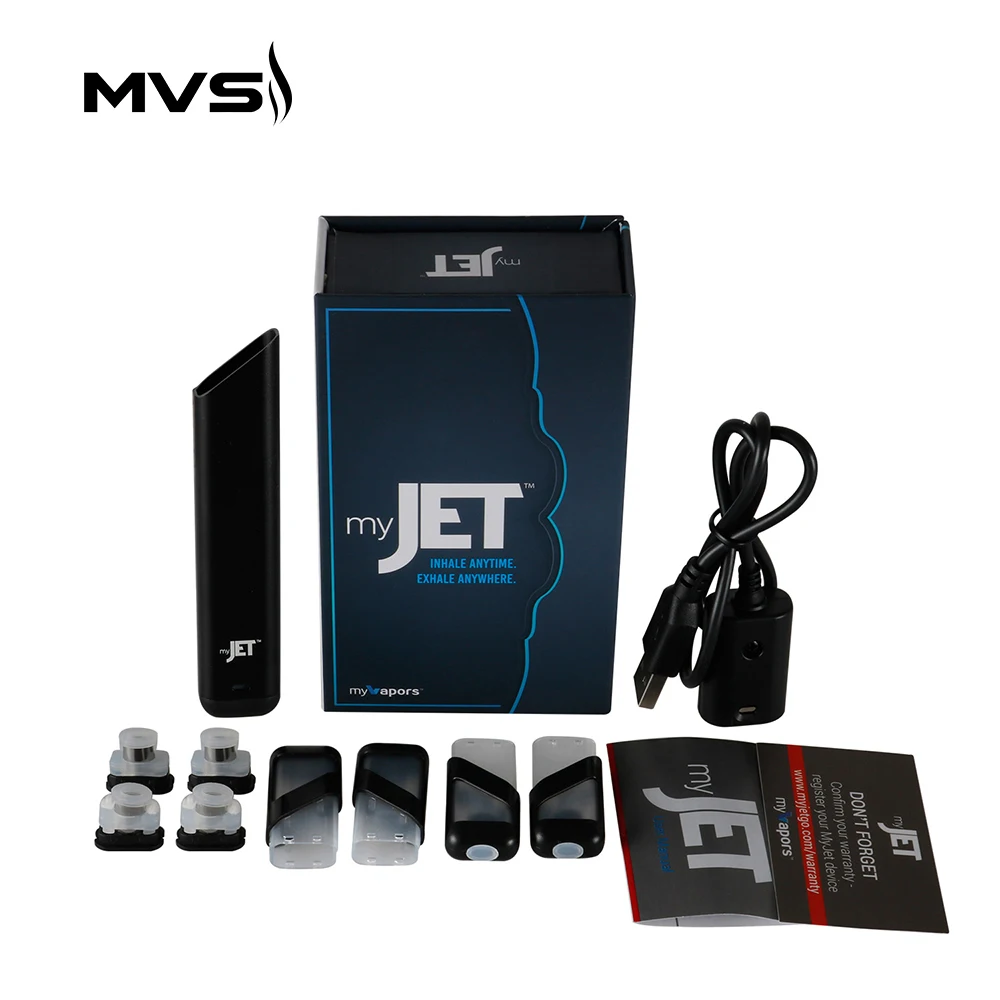 Buy MyVapors myJet starter Kit With 4 open unfilled e