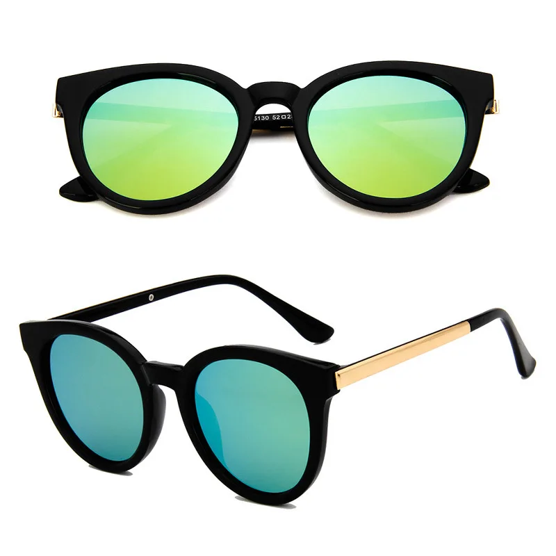 IVE sliver blue black green colors Women Sunglasses Brand Designer