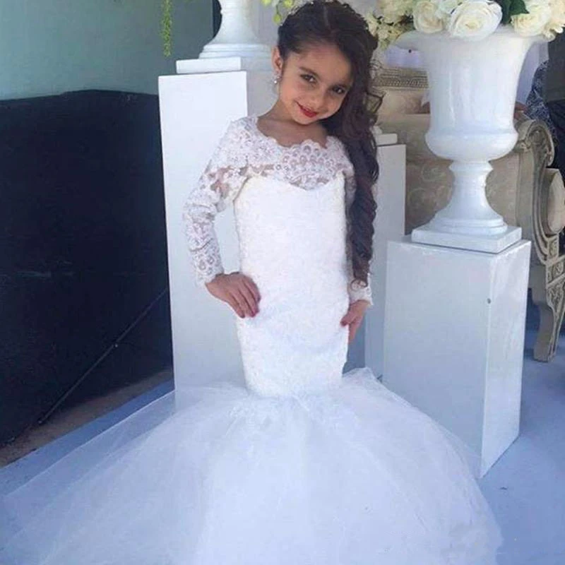 mermaid wedding dress for kids