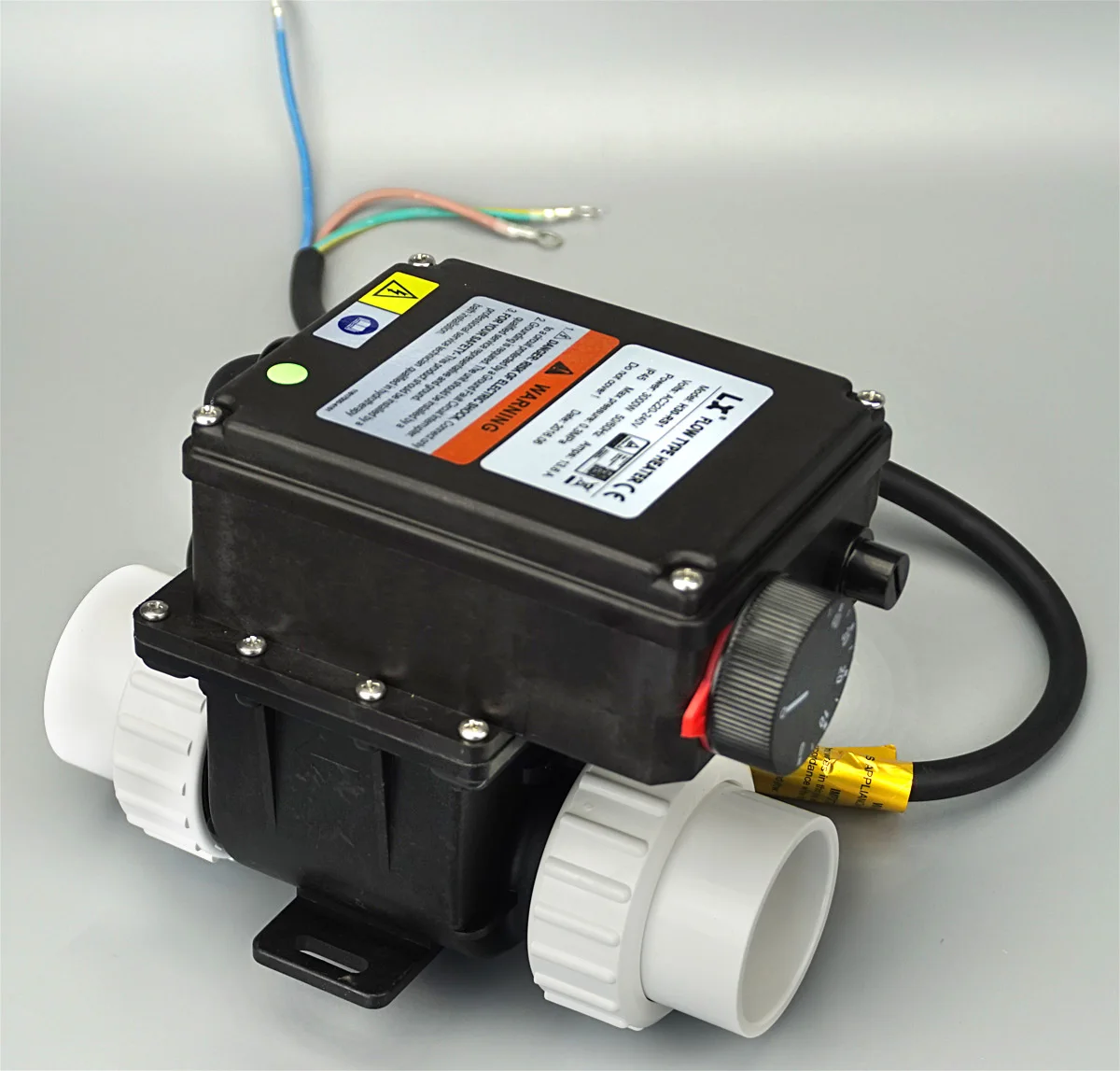 

H15-RS1 heater with an adjustable thermostat & water heater - Spa electric heater with temperature regulator