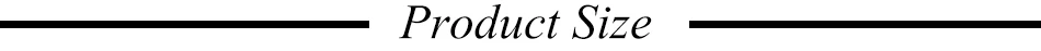 size reference
