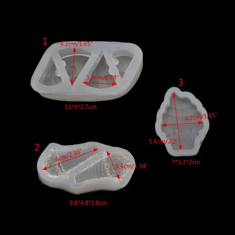 Имитация еда мороженое силиконовая формовочная Смола ювелирные изделия брелок Подвеска «сделай сам» плесень