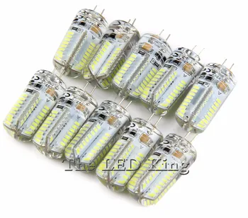 

10pcs free shipping 3w 5w G4 led SMD3014 24 48 64LEDS 240V 220V g 4 Spotlight Led lamp Light Downlight Led Bulbs Warm/Cool White