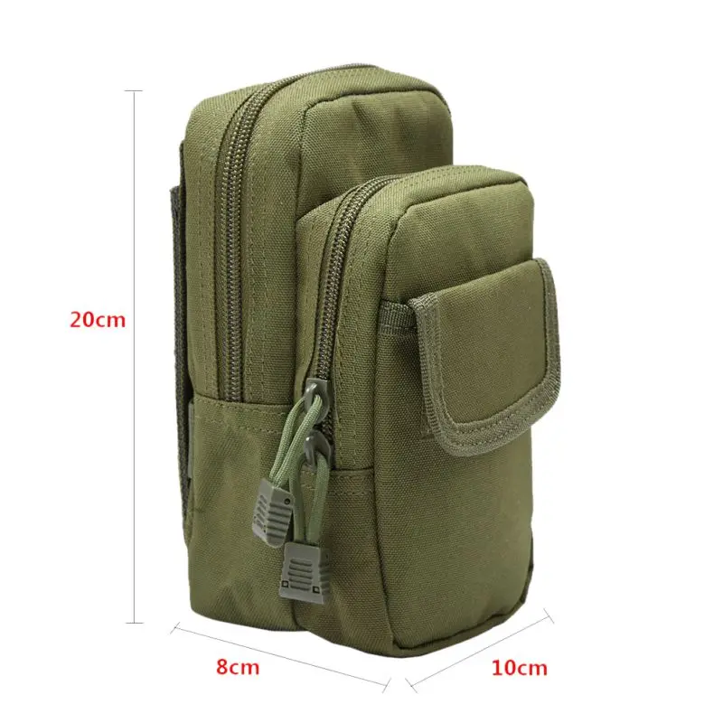 New Outdoor Military EDC Nylon Tactical Molle Waist Pack Tools Utility Sundries Pouch Equipment Packs Bags New Outdoor Military EDC Nylon Tactical Molle Waist Pack Tools Utility Sundries Pouch Equipment Packs Bags