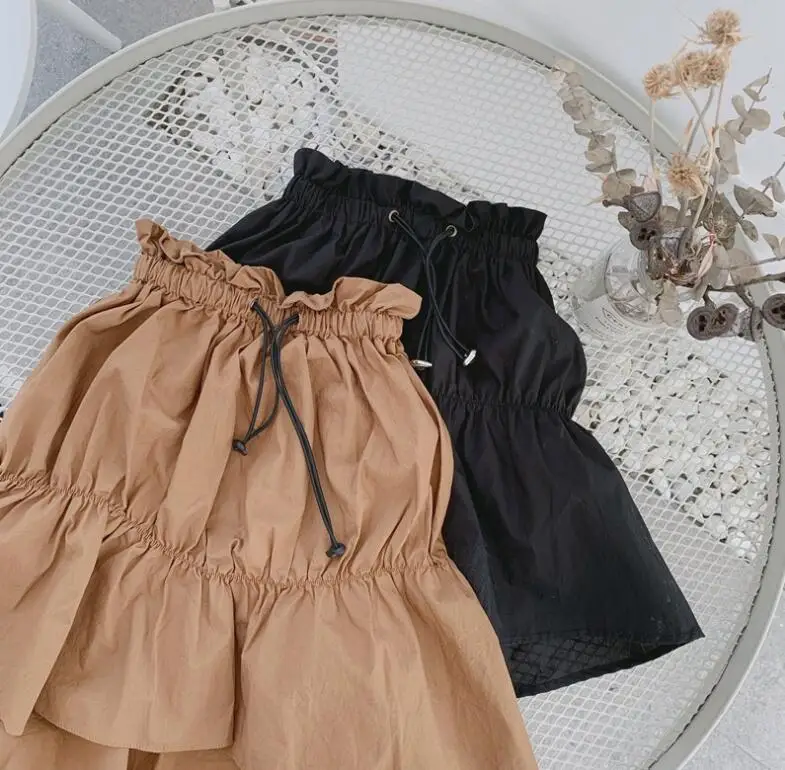 

2019 new wholesale girls draped skirt summer fashion girls skirts 2-7 years HU126
