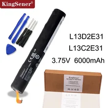Корейская батарея KingSener L13D2E31 для планшета lenovo Yoga Tablet 8 B6000 B6000-H B6000-F 60044 60043 L13C2E31 3,75 V 6000mAh