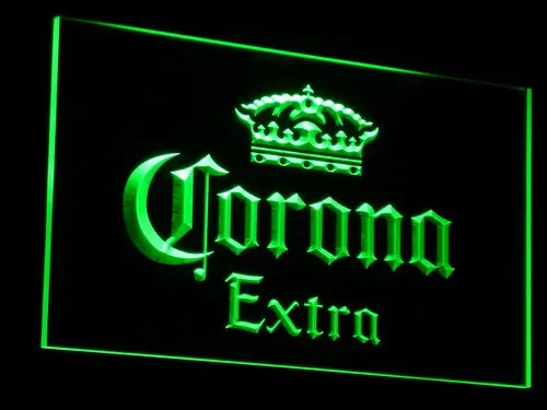 A013 лампа "Corona" пивной бар паб кафе светодиодный неоновые световые знаки с включения/выключения 20+ Цвета 5 размеров на выбор