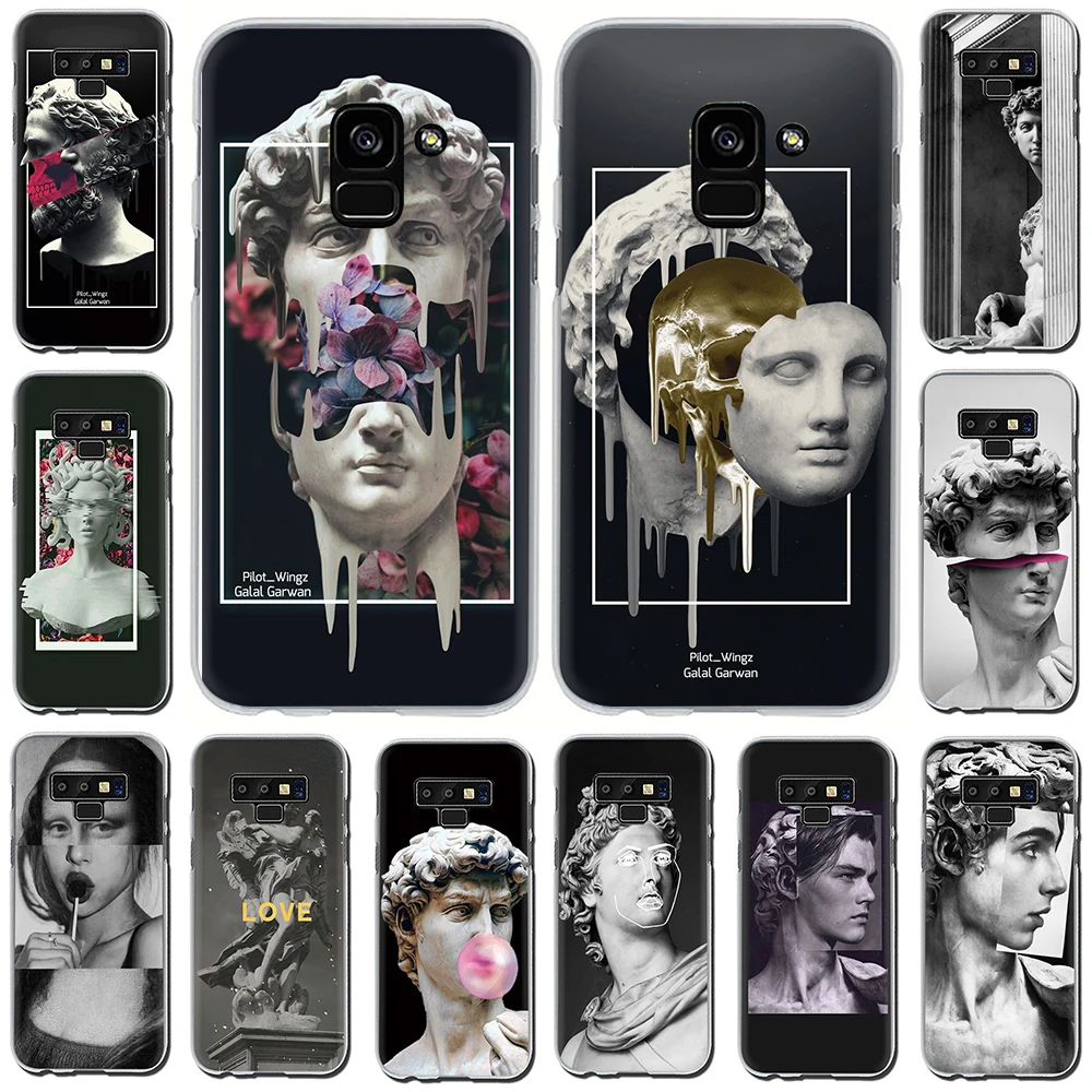 

Michelangelo Art Statue Aesthetic Hard Phone Cover Case For Samsung Galaxy A3 A5 2016 2017 A7 A8 A9 2018 A 10 30 40 50 70