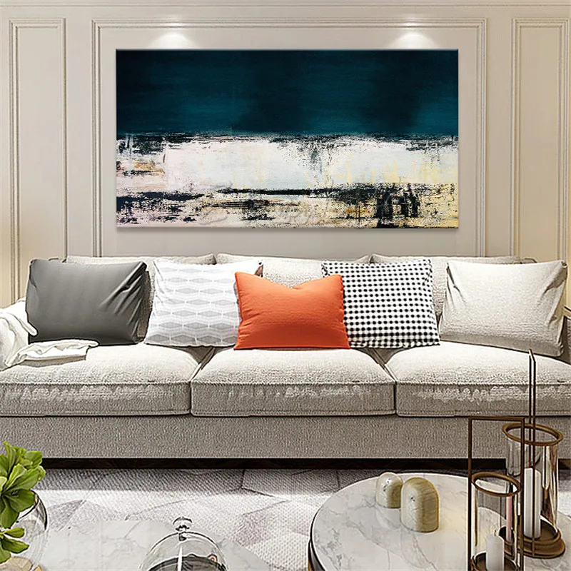 

Nordic style canvas painting caudros decoracion acrylic painting modern abstract Wall art Pictures For Living Room Home Decor16