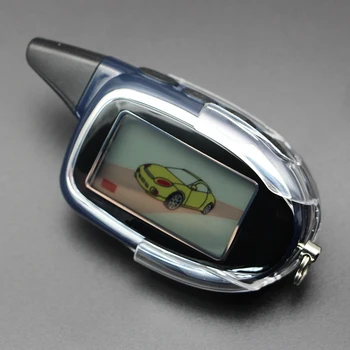 

Scher-Khan Magicar 7 Two Way Car Alarm LCD Remote Controller For Sher Khan Magicar 7 Car Keychain free shippin
