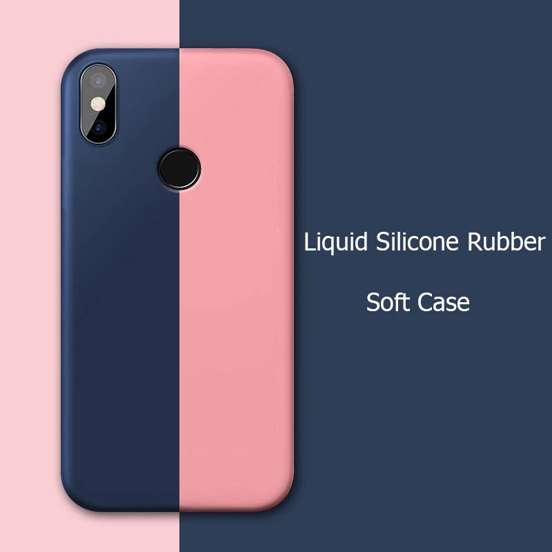 For Xiaomi Mi 9 Case Liquid Silicone Rubber Soft Cover For Xiomi Xiaomi Mi 8 9 SE Explorer Phone Cases Shockproof Coque