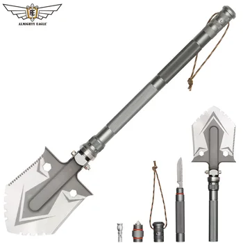 Folding Shovel Tactical Shovel Multi tool Camping Accessories Hiking Car equipment Army tools 1