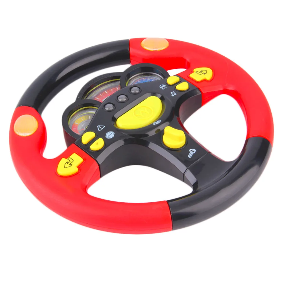 Baby Multifunctional Steering Wheel Toys Baby Childhood Educational Driving Simulation Education Intelligence Toys New Baby Toys