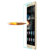50 шт./лот Премиум закаленное Стекло устойчивое к отпечаткам пальцев, устойчивое к царапинам экран из закаленного стекла для Huawei Ascend P8