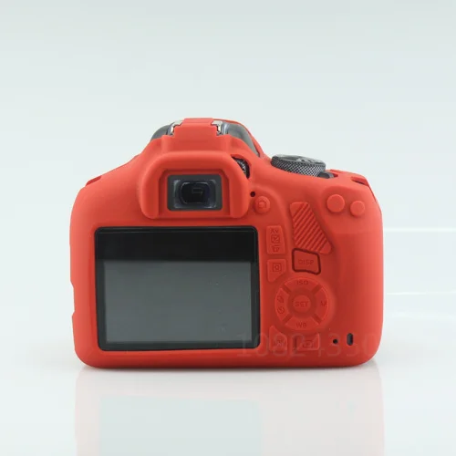 DSLR цифровой Камера приятный мягкий силиконовой резины Камера сумка объектива для Canon 1300D мягкая сумка