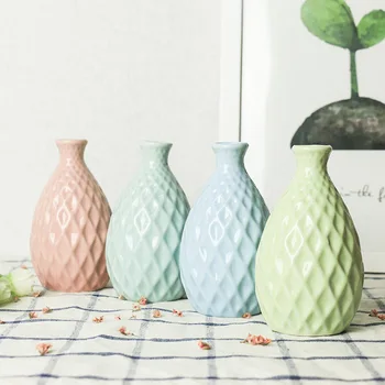 

Creative home ceramic crafts ornaments ceramic concave convex decorative vases
