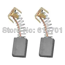 2 шт. моторные графитовые угольные щетки 5x8x11 мм пружины и провода Электроинструмент молоток генератор дрель шлифовальный станок 3/1" x5/16" x7/1" автомобиль