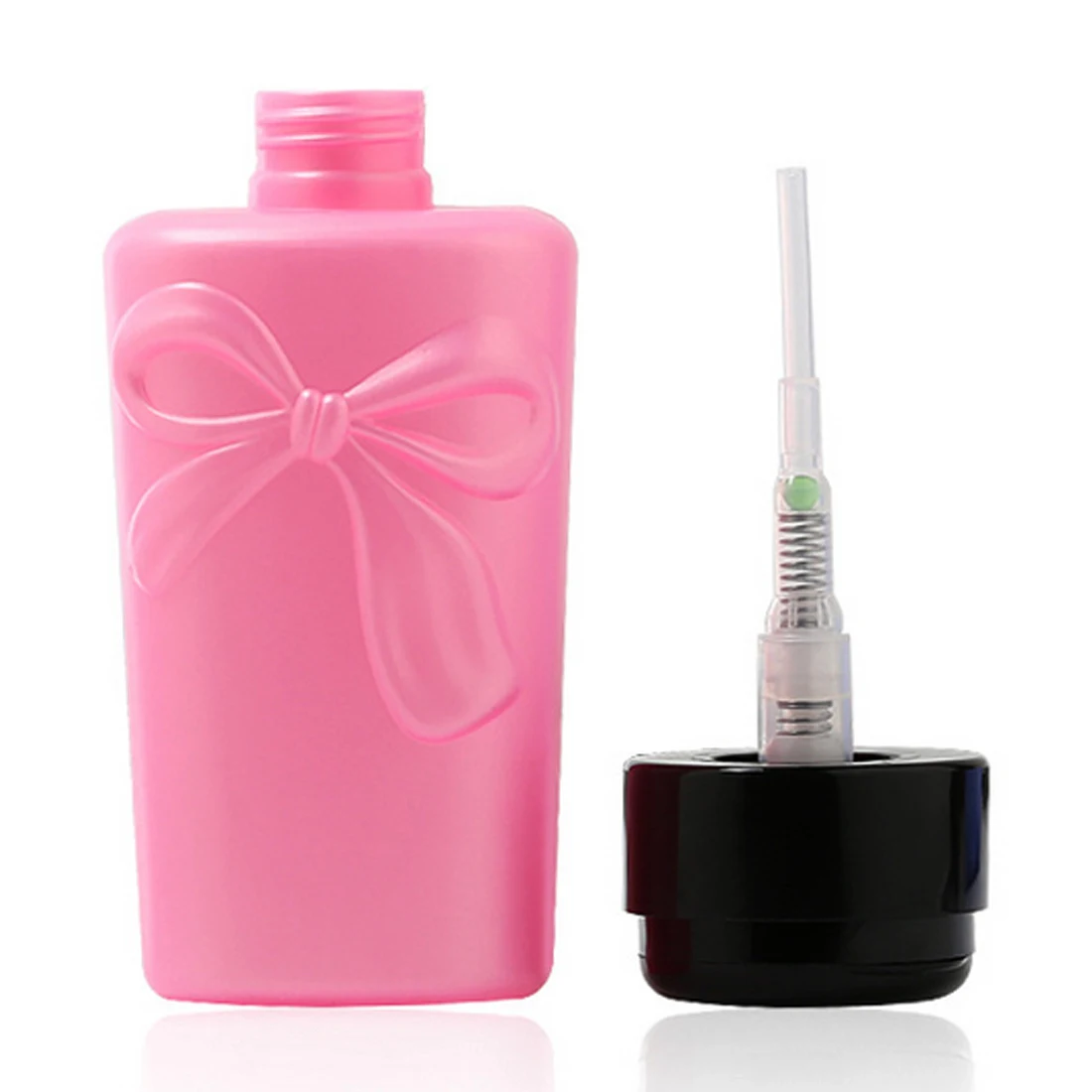 200ML Pump Liquid Alcohol Press Empty Nail Polish Dispenser Bottles